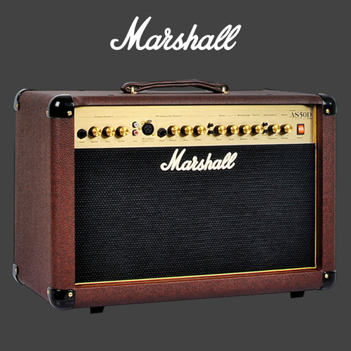 英国MARSHALL AS50DV民谣木吉他弹唱音响马歇尔原声电箱琴音箱 - 图1