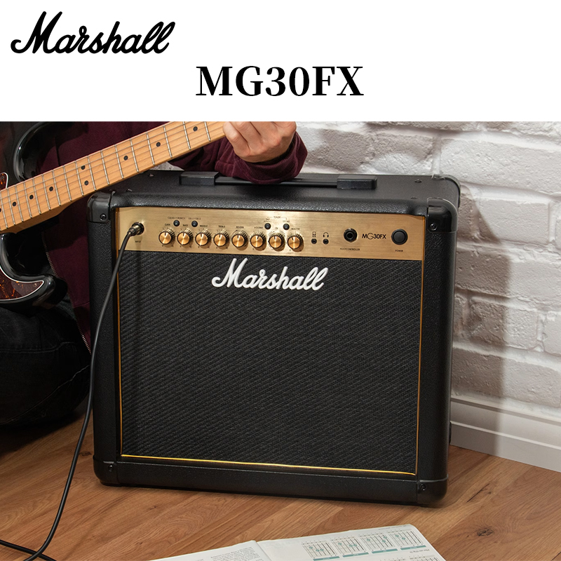 Marshall/马歇尔电吉他音箱套装 MG10/MG15R/MG30FX 马勺音响 - 图2
