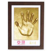 Business Handprints Clay Hand Impression Stars Imprint Festivities employees Rewards logo Custom Opening Ribbon Cutting Ceremony