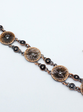 欧美流行饰品中古大众滴油手链