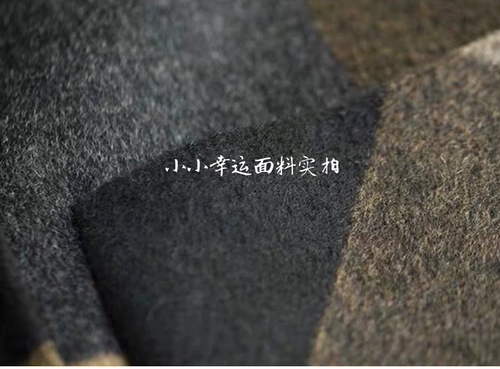 Демисезонное двусторонное кашемировое длинное шерстяное шерстяное пальто