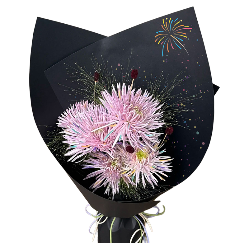 花喜爱 烟花造型纸加厚硬挺纸鲜花包装纸年宵花花束包花纸卡纸,淘宝优惠券,粉丝福利购,淘宝优惠卷