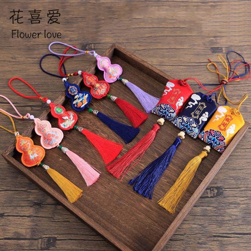 【2026新年】花喜爱葫芦流苏香包挂件古风年宵花福桶挂饰花艺材料,淘宝优惠券,粉丝福利购,淘宝优惠卷
