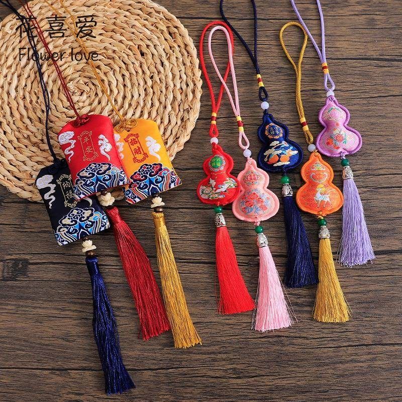 【2026新年】花喜爱葫芦流苏香包挂件古风年宵花福桶挂饰花艺材料,淘宝优惠券,粉丝福利购,淘宝优惠卷