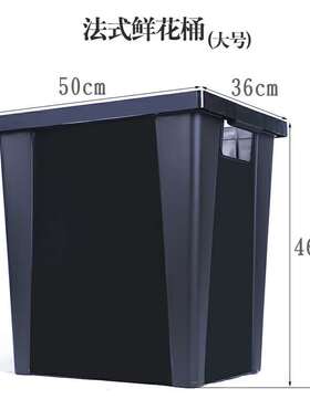 法式塑料花桶花喜爱耐摔醒花桶