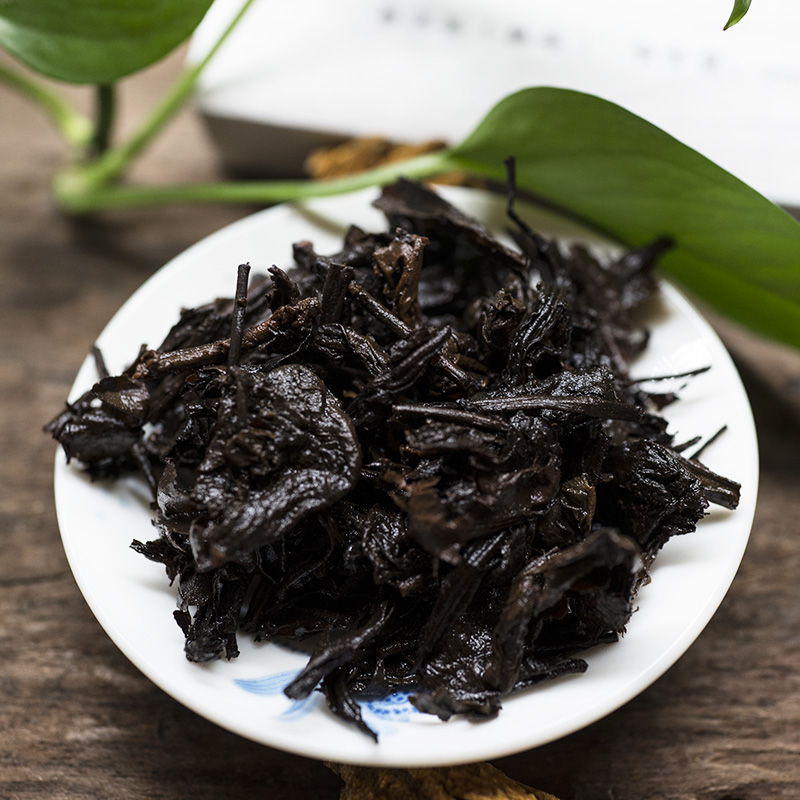 2004年云南普洱茶老熟茶时光砖茶250克/片十六年陈香勐海熟普送礼