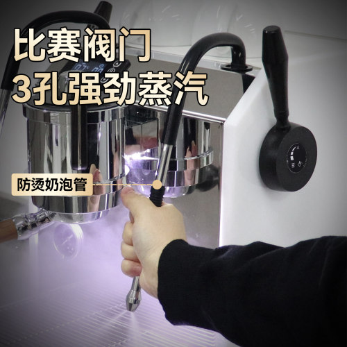 [礼物]MILESTO/迈拓 EM-30双锅炉旋转泵专业意式半自动咖啡机家用 - 图2