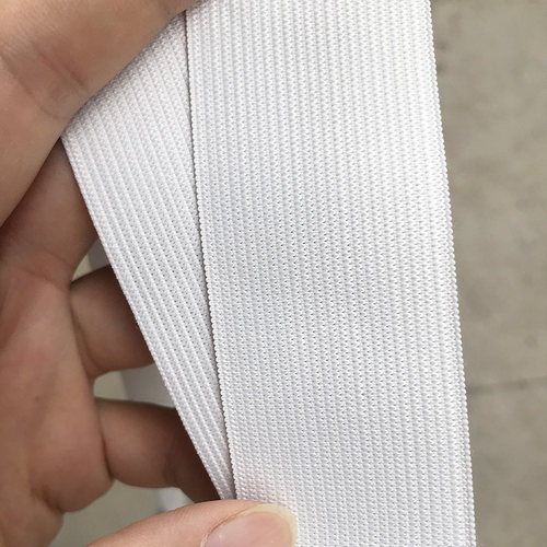 高弹宽窄松紧带加弹裤腰带儿童婴儿黑白皮筋丈根服装厂家直销辅料 - 图0