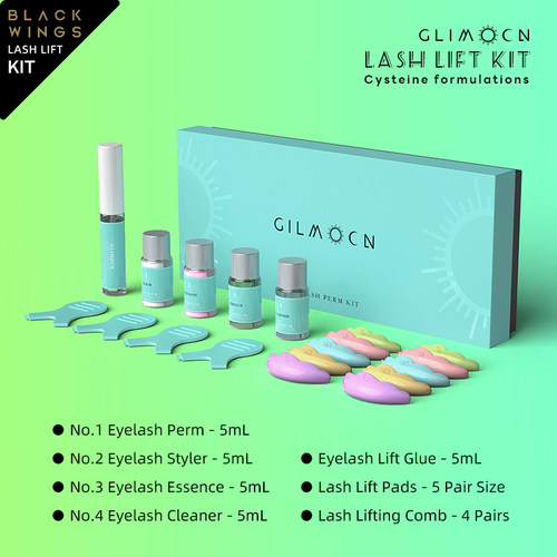 9分钟极暮GLIMOCN角蛋白翘睫术芭比翘睫冷烫睫毛野生眉刘海矫正 - 图1