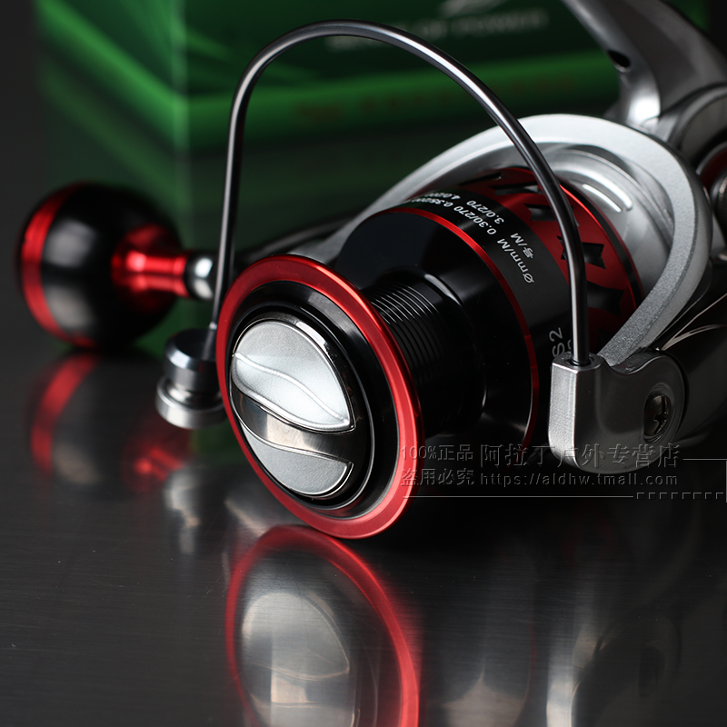 狼王高尔夫S2纺车轮13轴全金属渔轮海杆抛竿轮远投路亚矶钓鱼轮 - 图1