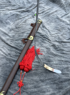 不锈钢太极剑晨练剑武术剑健身训练表演武当木兰男女老年未开刃