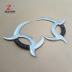 Zhenwu Double Yue Bagua Ziwu Yuanyang Yue Weapon Double Key Stainless Steel Martial Arts Equipment Performance Training Uncut