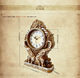 Combas fashion silent desk clock European bedside clock home TV cabinet clock living room bedroom wall clock