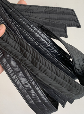 新品羽绒服压线百搭风棉大衣腰封