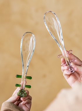 现代水晶玻璃莲蓬盖置茶壶盖碗盖子家居茶室茶道玻璃工艺品装饰