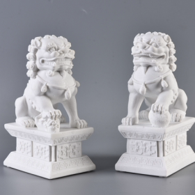 新中式风圆形金属茶室软装饰品