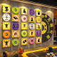 Internet celebrity check-in gym wall decoration atmosphere layout poster wallpaper hanging painting cultural inspirational slogan background