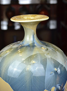 陶瓷结晶釉居家台面工艺品包邮