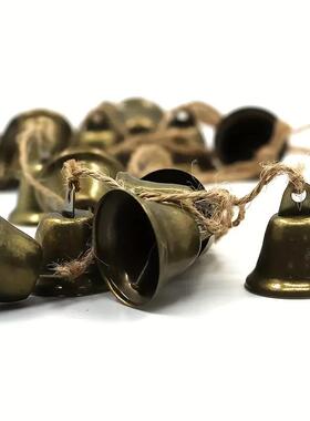 一只铃铛门把手挂饰金属风铃吊环手工挂饰铃风铃窗户门框悬挂饰品