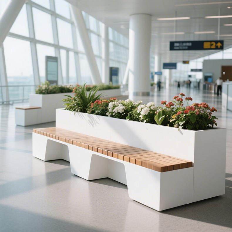 户外铁艺花箱市政花槽商业街组合花架定制房地产移动花坛围栏隔断,淘宝优惠券,粉丝福利购,淘宝优惠卷