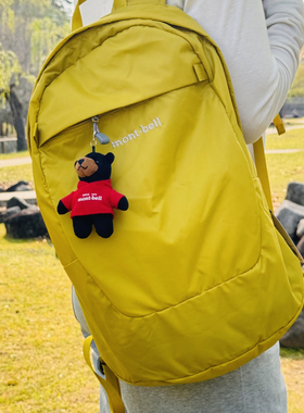 日本美山 montbell 2026春夏小黑熊旅行户外玩偶手机腰包书包挂件
