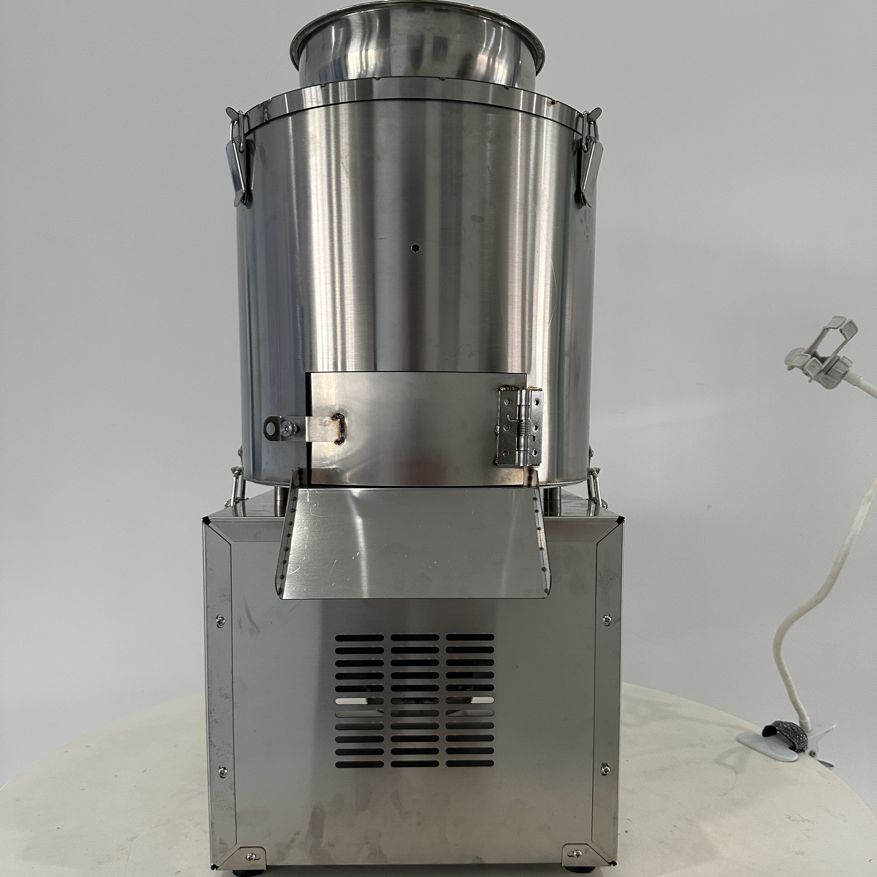 电动马蹄去皮机百香果小土豆削皮机山楂大枣脱皮商用葡萄剥皮机 - 图0