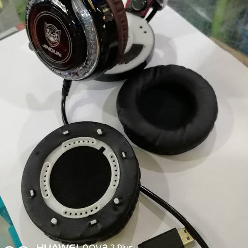 今盾K1T V3S耳机套海绵套耳罩10.5CM皮套皮带头梁舒适透气柔软 - 图1