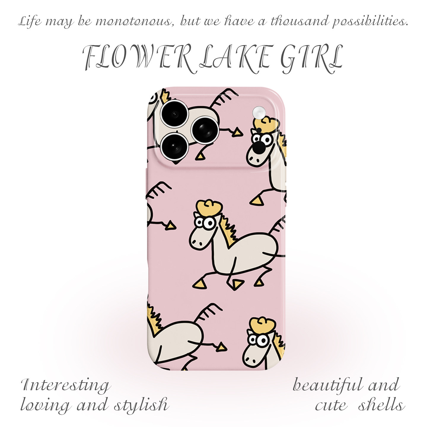 【跨年】手绘跳跳萌马适用iPhone17/16promax手机壳华为Pura80苹果13红米k80马年vivoX300软opporeno15畅享70,淘宝优惠券,粉丝福利购,淘宝优惠卷