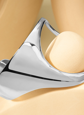 原创设计中性朋克风开口手镯简约