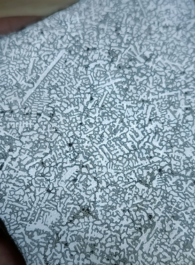 新疆艾丁湖铁陨石科学切片标本