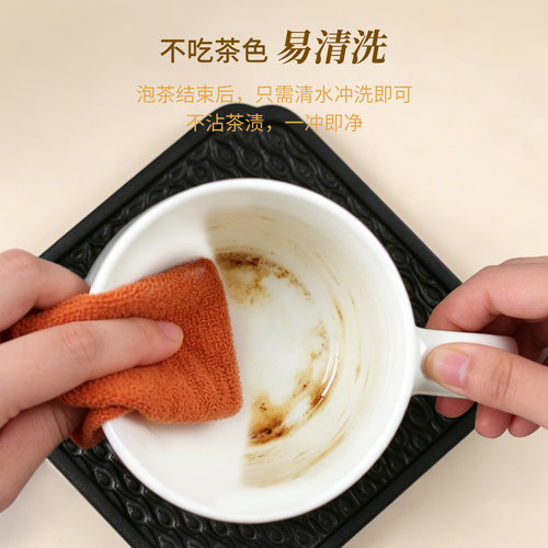 景德镇玲珑茶杯陶瓷过滤杯茶水分离家用泡茶杯子办公室带盖同心杯 - 图1