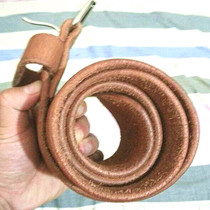 Private Custom Fitness Belts Logo No Routing Retro Booking for Imported Soft Cow Leather Fitness Bodybuilding Bodybuilding