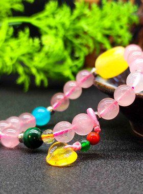 单圈原创设计风水晶手链