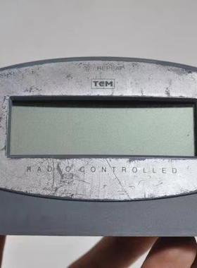 德国TCM老库存电波信号时钟闹钟不包好坏程度适合改装diy维修研究