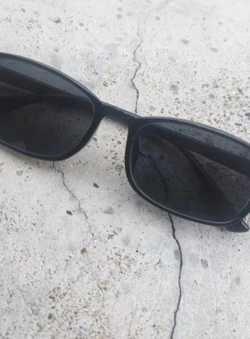 近视墨镜男士带度数黑色太阳镜