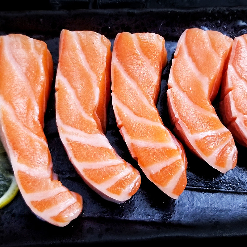 三顿饭三文鱼250g生鱼片寿司鱼腩 三顿饭三文鱼