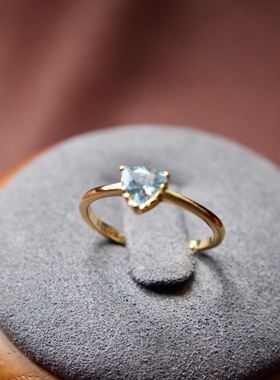 托帕石戒指托帕石戒指925托帕石