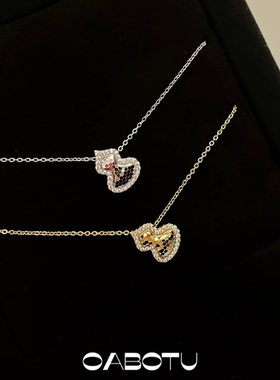 碎碎冰葫芦项链·福禄双全蜂巢锁骨链高级感个性小众百搭颈链