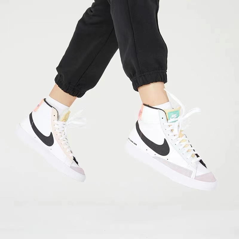 Nike Blazer Mid 77英雄联盟女子电玩运动休闲板鞋 DO2331-101-图0
