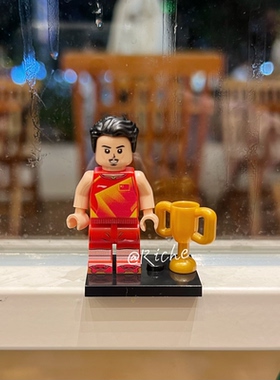羽毛球球星人仔摆件车载书包挂件