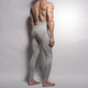 Pure cotton belted long johns, internet celebrity style for men