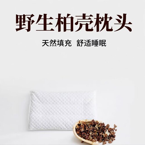 柏壳枕头柏籽壳柏壳子柏树成人单只侧柏壳植物枕芯枕荞麦皮填充物 - 图3