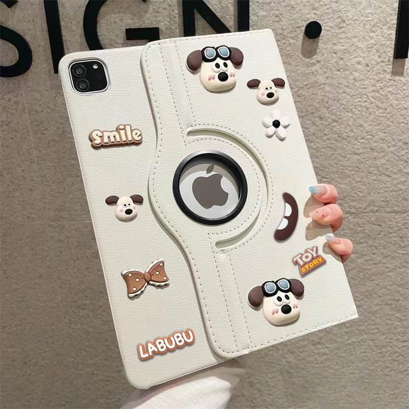 2024款华为MatepadSE保护套赠掌门狗公仔擎云c5e10.4英寸擎云二代C5/C7旋转式可支架11/11.5寸荣耀7/z5平板壳 - 图3