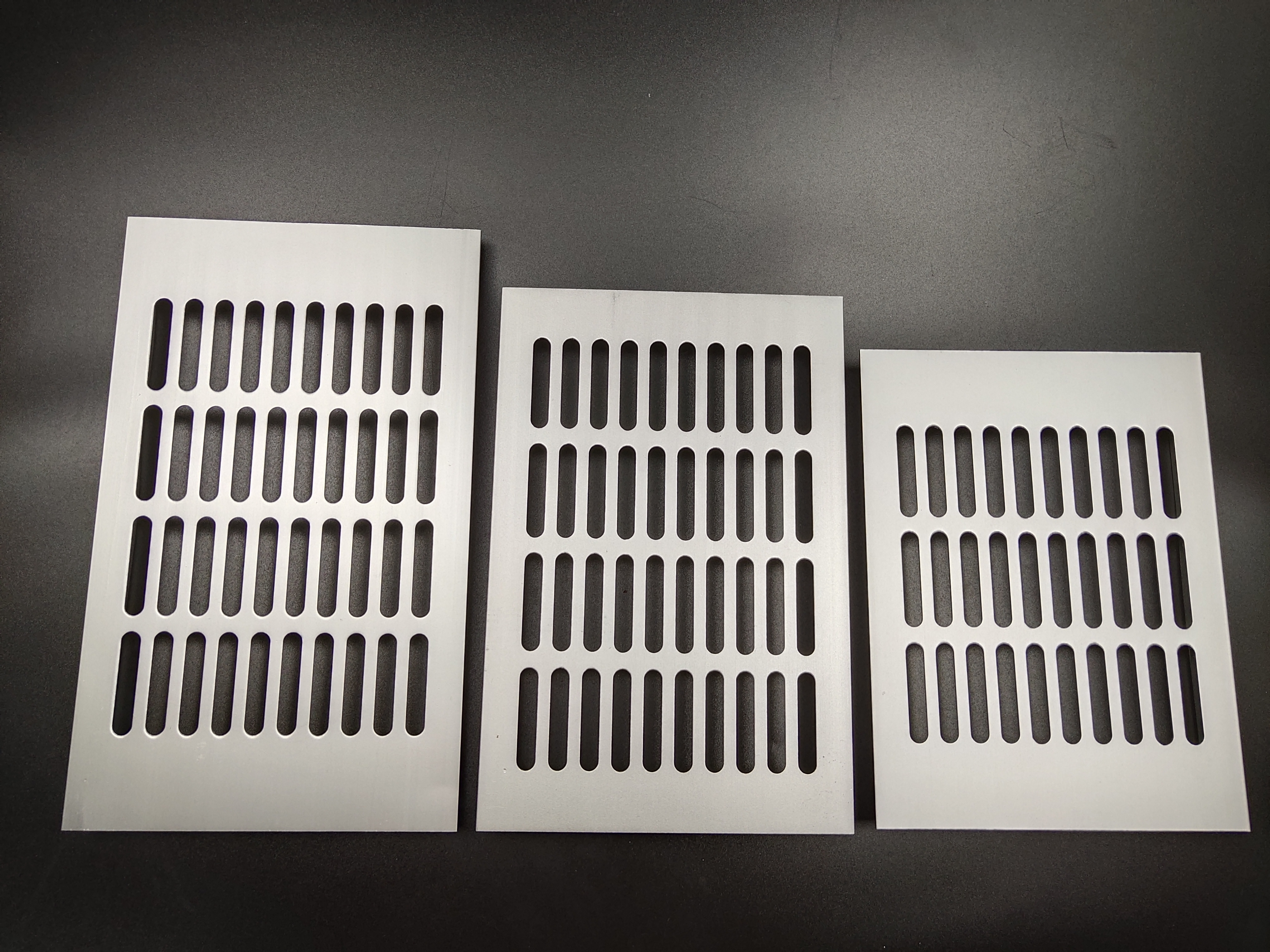 冲孔散热出风口多孔板铝合金小百叶散热孔鞋柜橱柜通气孔排气百叶 - 图1