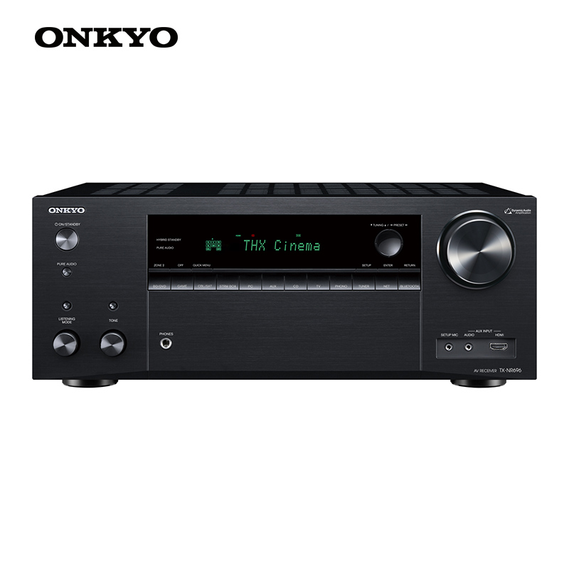 安桥 ONKYO TX-NR696 7.2声道家庭影院AV功放4K杜比全景声蓝牙THX - 图1