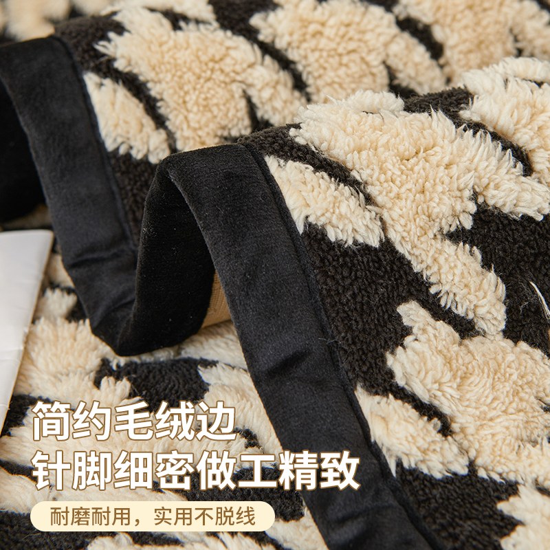 舒棉绒沙发垫冬季毛绒加厚防滑坐垫皮沙发套罩新款2025简约盖布巾,淘宝优惠券,粉丝福利购,淘宝优惠卷