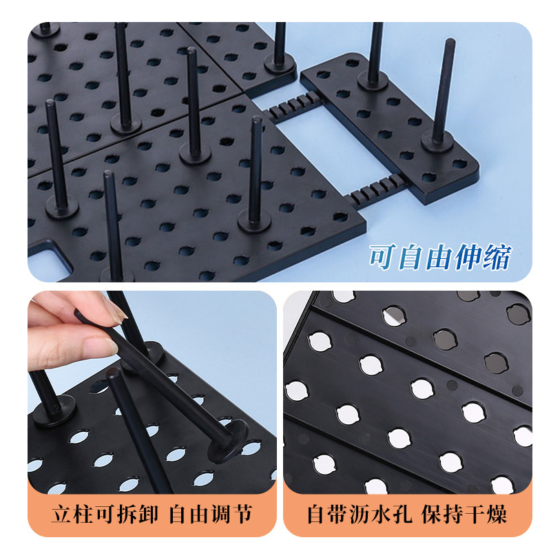 日本厨房沥水碗碟架水槽上方小尺寸单层碗架小型橱柜内碗盘收纳架,淘宝优惠券,粉丝福利购,淘宝优惠卷