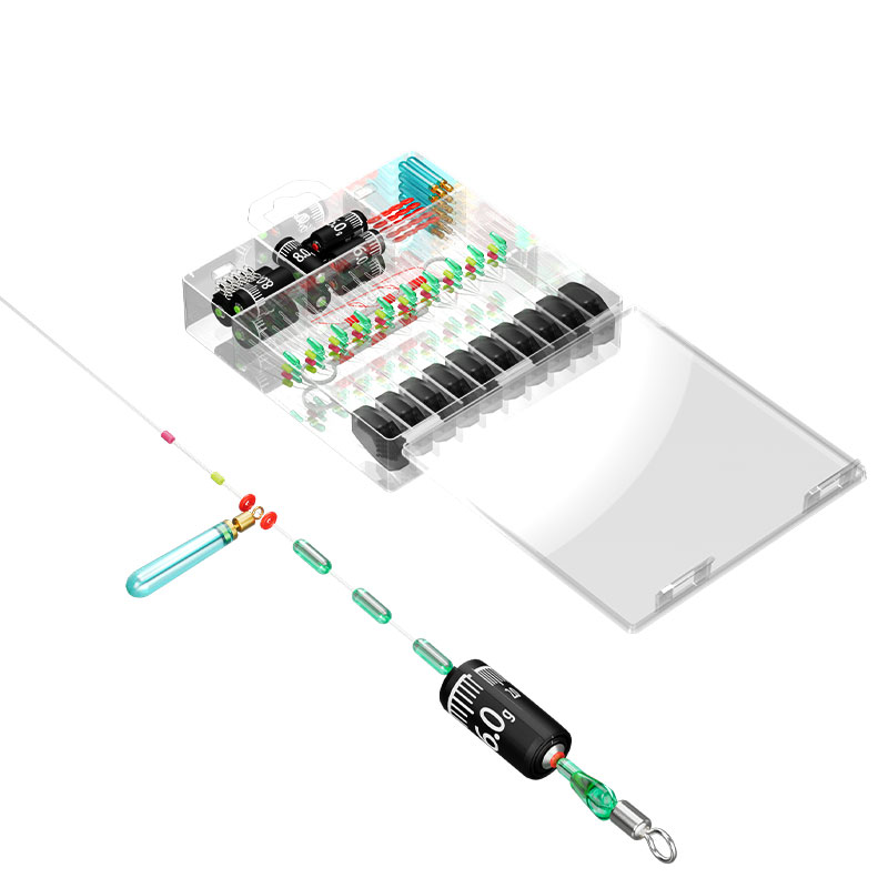 小凤仙路滑钓组滑漂钓线组配件套装路亚矶钓竿专用太空豆套装全套-图3