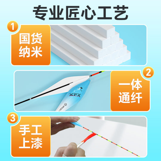 Xiaofengxian Gaolingxing wild fishing floats and eye-catching fish floats