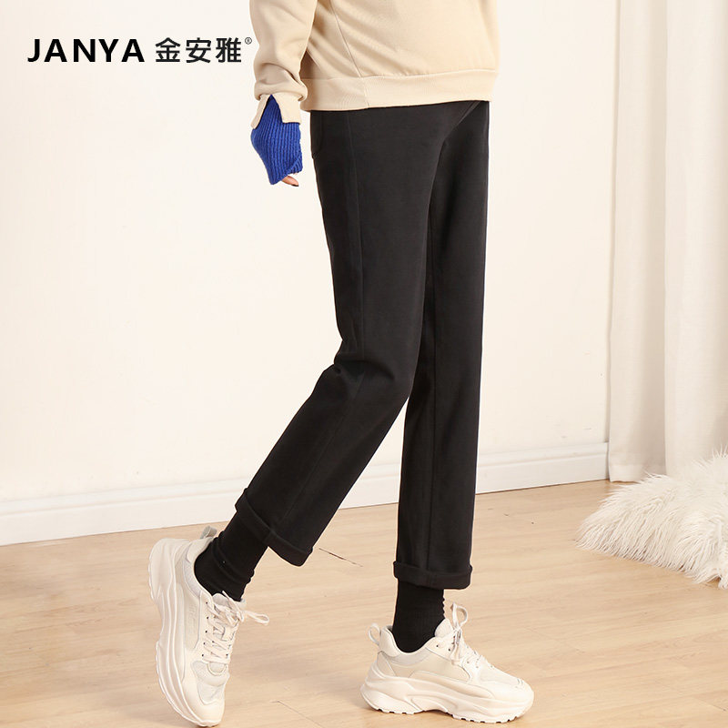  金安雅孕妇直筒裤